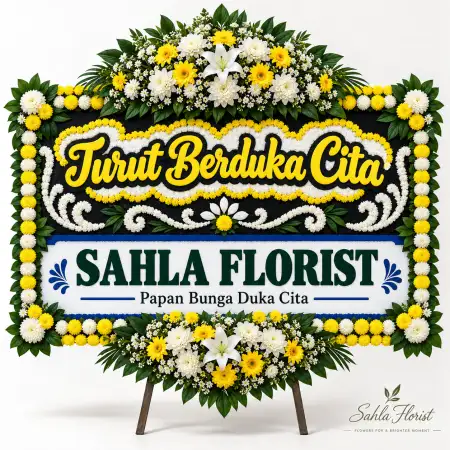 Papan Bunga Duka Renon